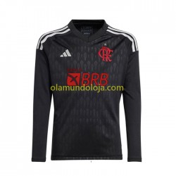 Camisola CR Flamengo Guarda-redes Homem Equipamento Segundo 2023-2024 Manga Comprida